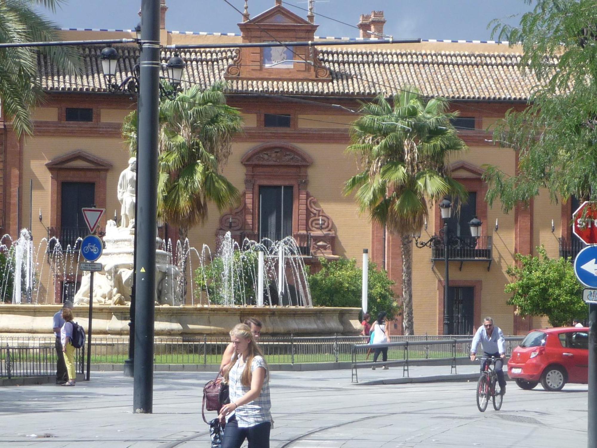 Amplio Apartamento Plaza Nueva Siviglia Esterno foto